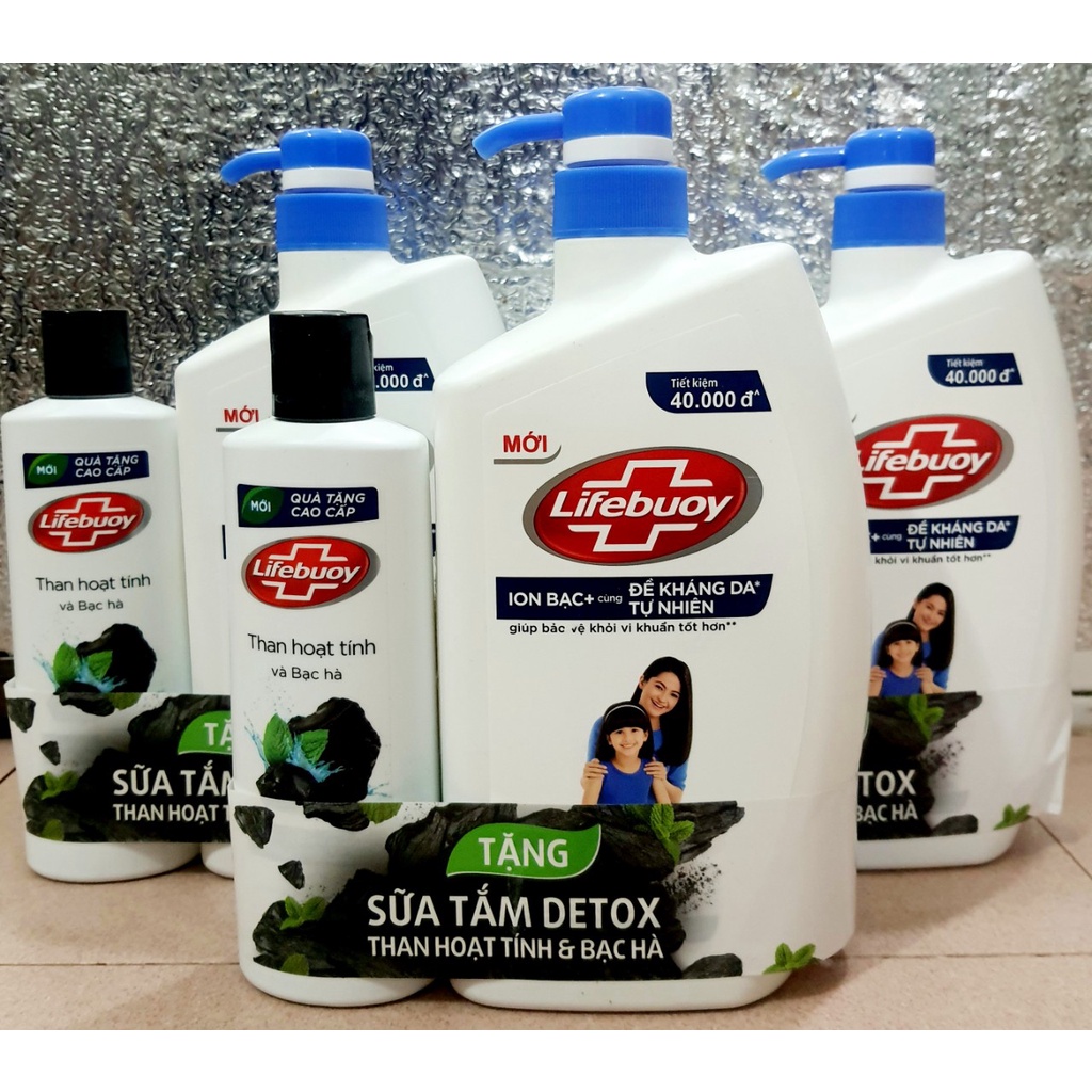 [MUA 1 TẶNG 1] Sữa tắm Lifebuoy Bảo vệ vượt trội 10 850G | BigBuy360 - bigbuy360.vn