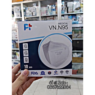 Khẩu trang y tế N95 - 1 HỘP 10 CÁI