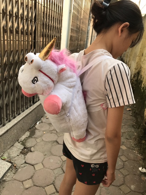(Có sẵn, clip) Balo kì lân, balo UNICORN bông hàng loại 1 | BigBuy360 - bigbuy360.vn