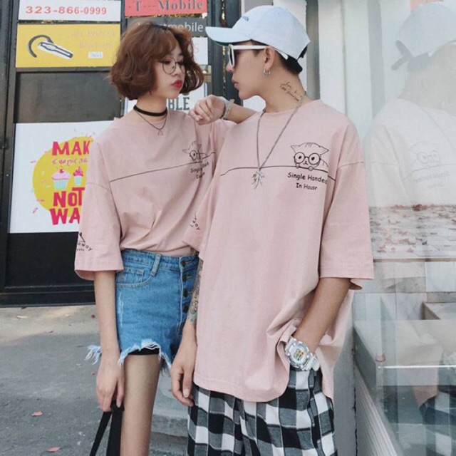 Áo Thun Tay Lửng ( Form Unisex )