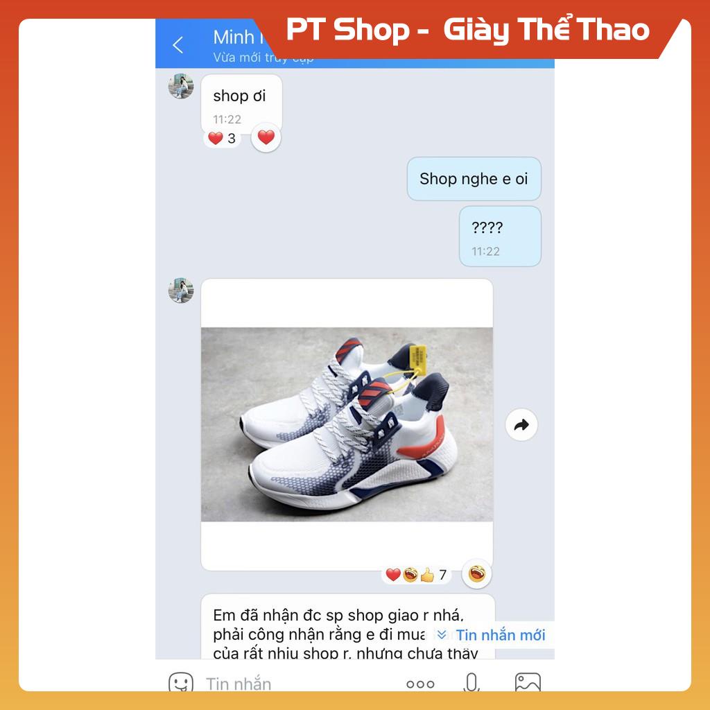 [FreeShip+Giá Hủy Diệt] Giầy Alphabounce xịn sò Full phụ kiện, Giày Sneaker Alphabounce 2020 trắng đỏ , Hót trend