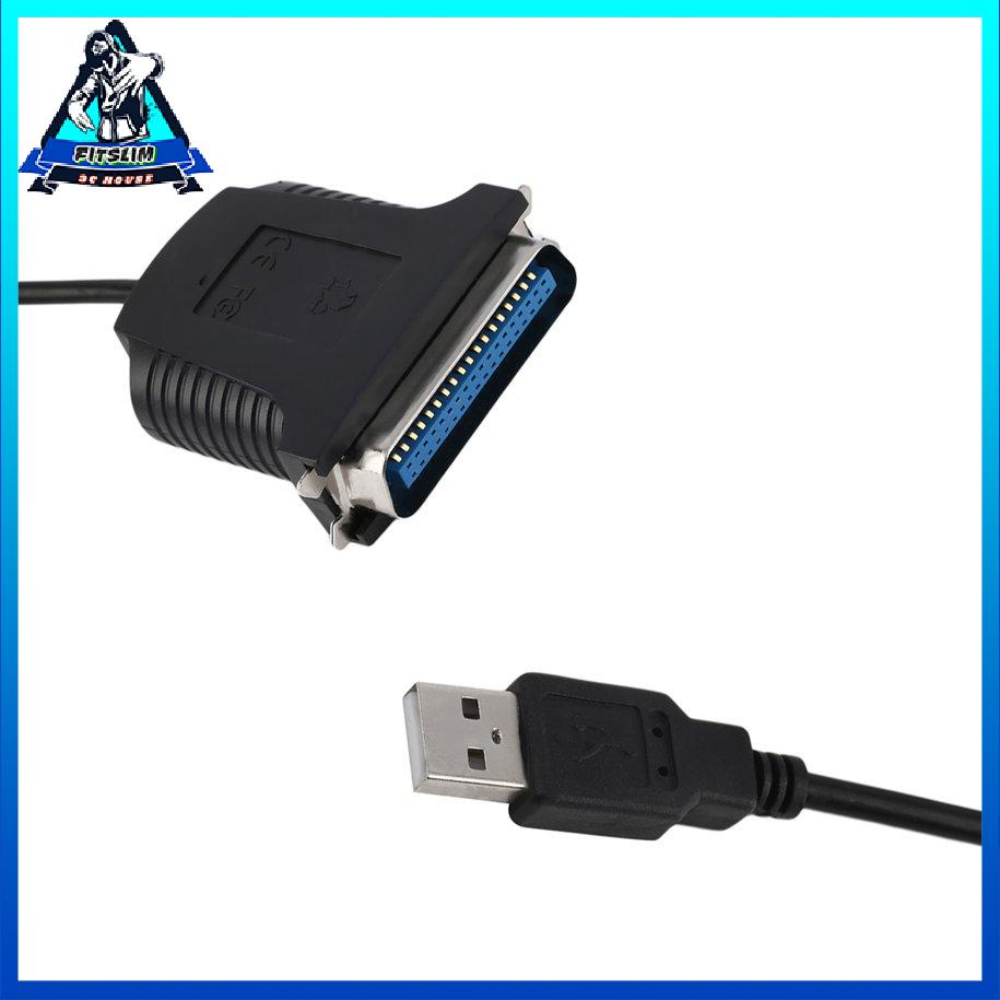 Cổng USB sang cổng song song LPT1 36 chân Bộ chuyển đổi cáp máy quét máy in IEEE 1284