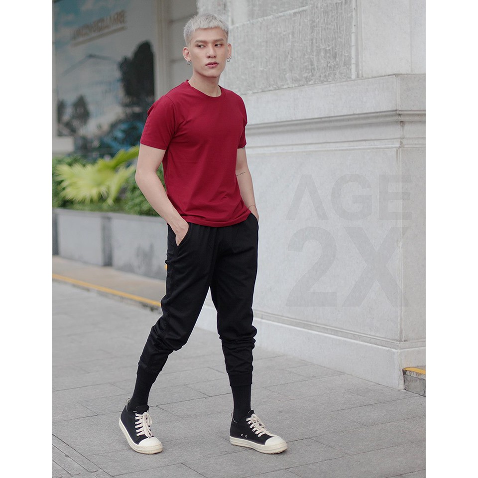 ÁO THUN TRƠN NAM NỮ AGE2X | BigBuy360 - bigbuy360.vn