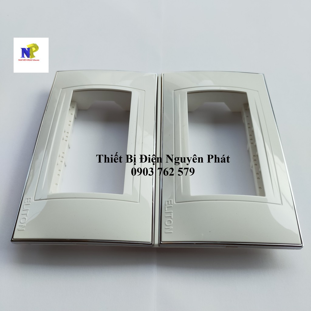 Mặt 6 Lổ Dòng X6 Viền Mạ Crom - Hàng Cao Cấp