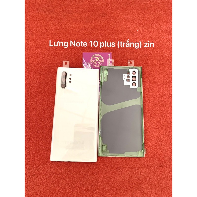 nắp lưng samsung Note 10 plus / vỏ sau samsung note 10 plus zin