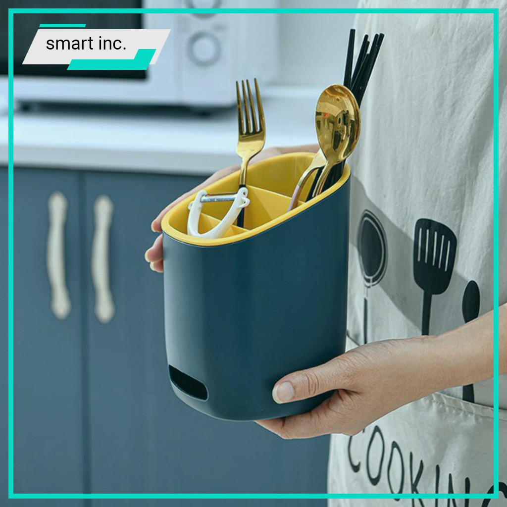 [TẶNG QUÀ 0Đ] Hộp Ống Đựng Muỗng Đũa Thìa Nhà Bếp Hộp Cắm Bút Viết Giá Rổ Kệ Cắm Để Dao Kéo Muỗng Đũa Nĩa Khay Đa Năng.. | BigBuy360 - bigbuy360.vn