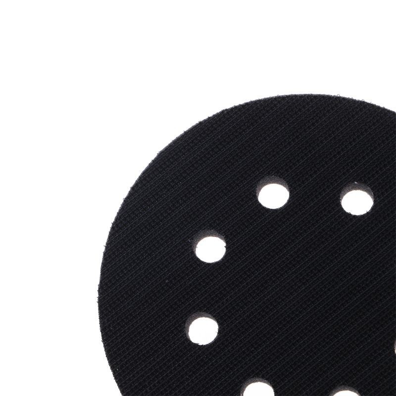 Miếng bọt biển mềm 8 lỗ 5 inch gắn đĩa chà nhám đánh bóng bề mặt tiện dụng