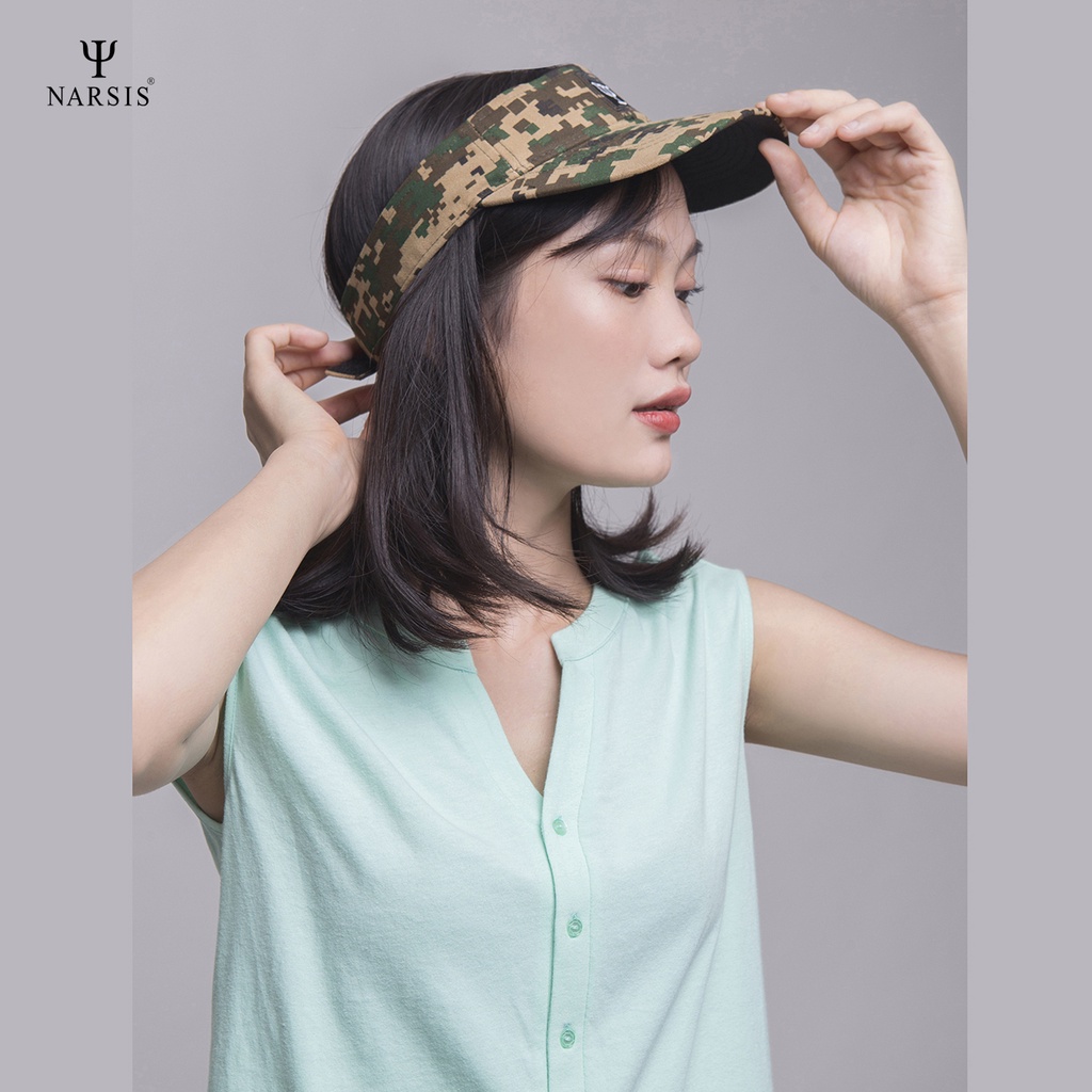 Mũ nửa đầu Narsis không nóc chơi thể thao, chống nắng, tập Gym, chạy bộ, tennis