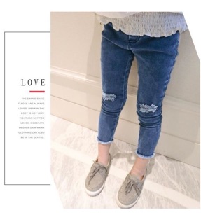 Jeans bé gái 