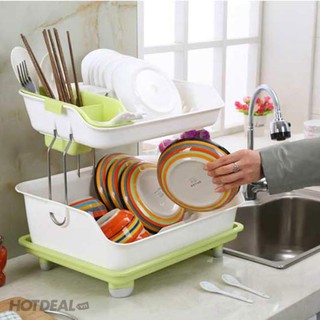 KỆ ĐỂ BÁT ĐĨA 2 TẦNG ĐA NĂNG CAO CẤP