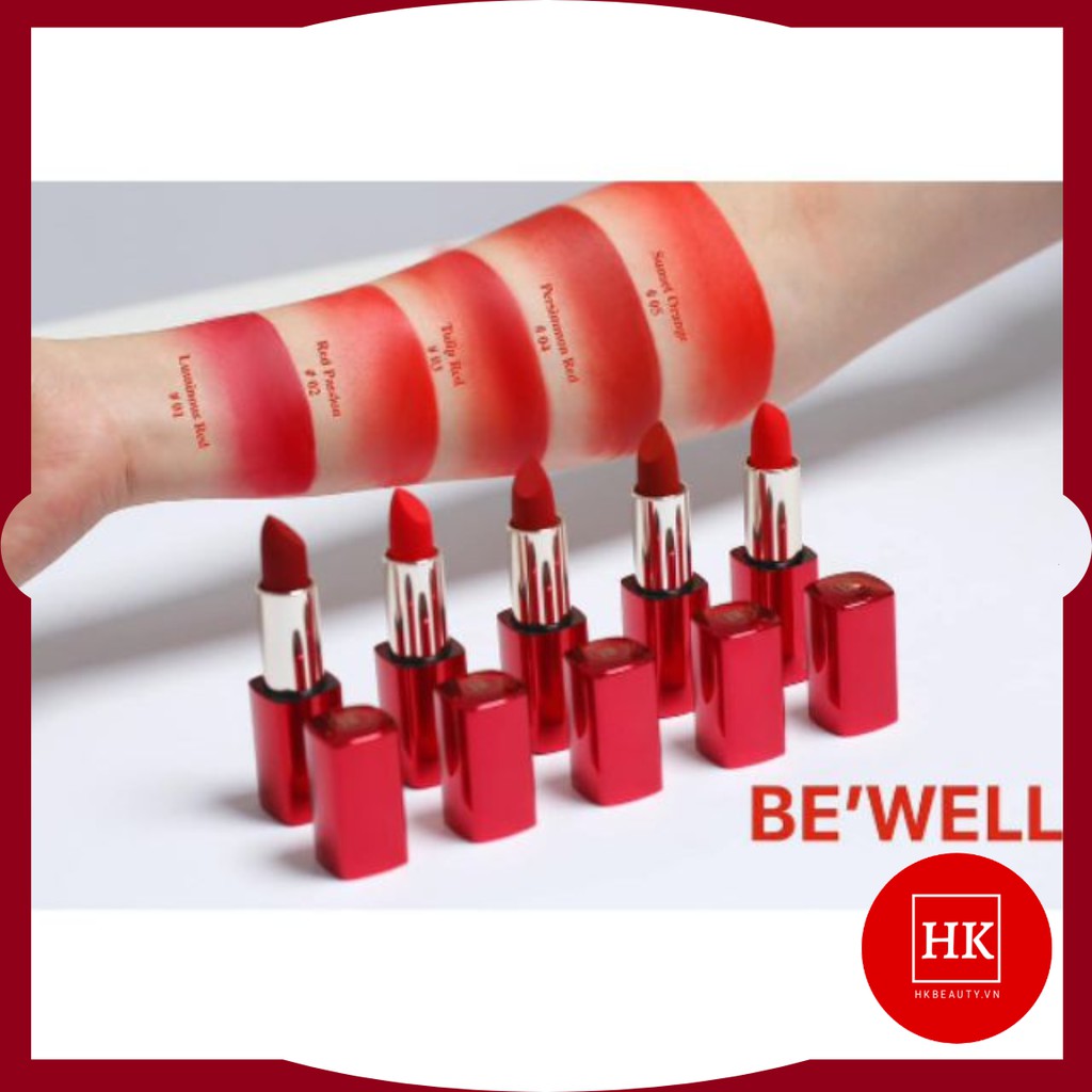 Be'Well Matte Lip Color - Son lì siêu nhẹ môi Hàn Quốc