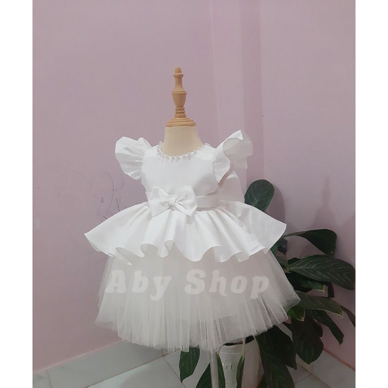 Váy công chúa cho bé tặng kèm cài tóc