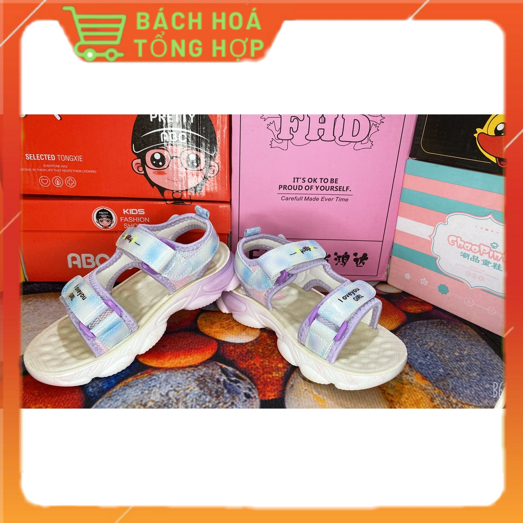 Sandal, Quai Hậu Bé Gái Hình Cô Tiên Hàng Quảng Châu Chất Lượng |