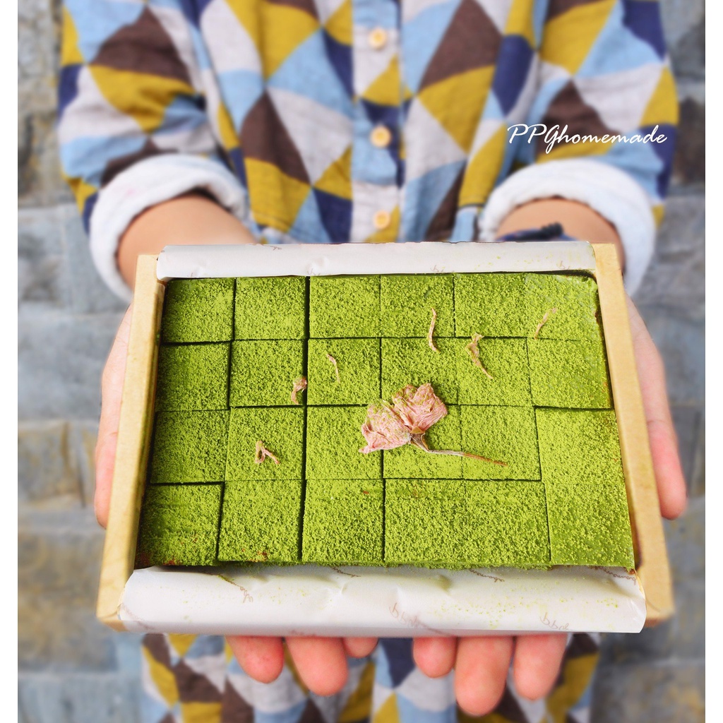 Socola Tươi vị Trà Xanh 100% Nhật BảnThanh Mát - Nama Chocolate