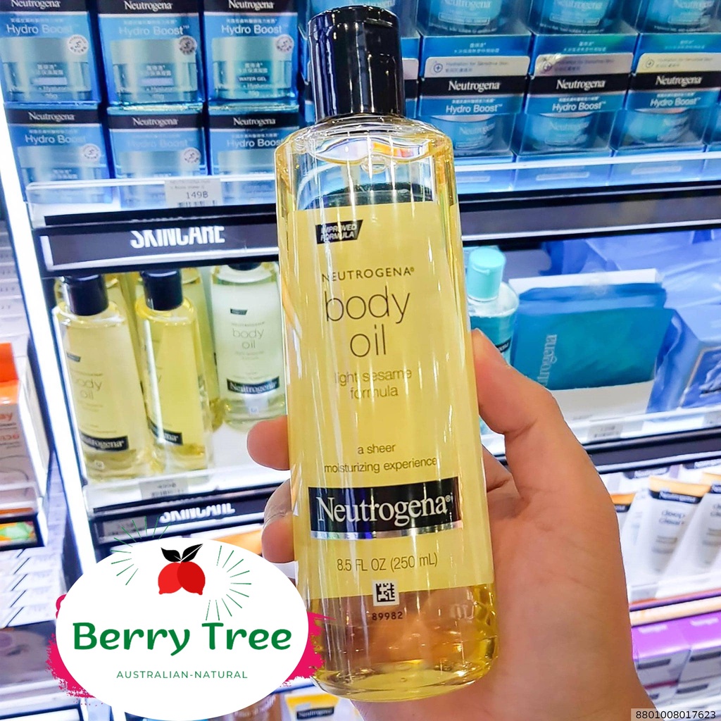 Dầu dưỡng thể Neutrogena Body Oil Light 250ml (BR)