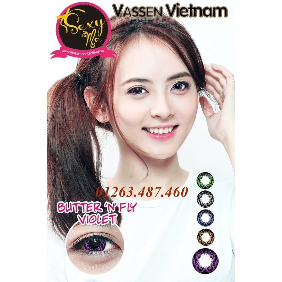 LENS VASSEN VIOLET HẠN DÀI