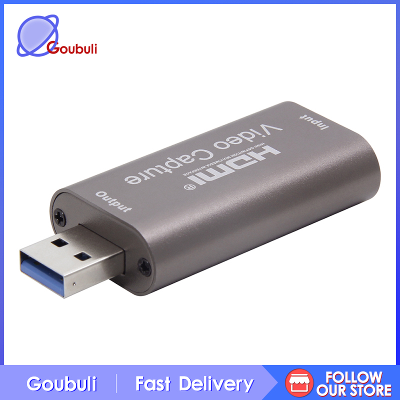 [Goubuli]Portable   to USB Video Capture Card HD Game / Video Live Streaming New