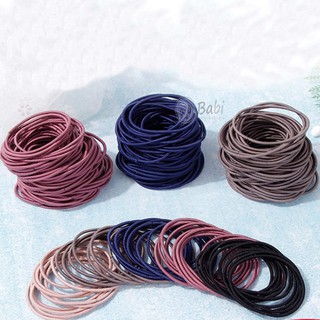 Sét 100 dây cột tóc cho mẹ và bé