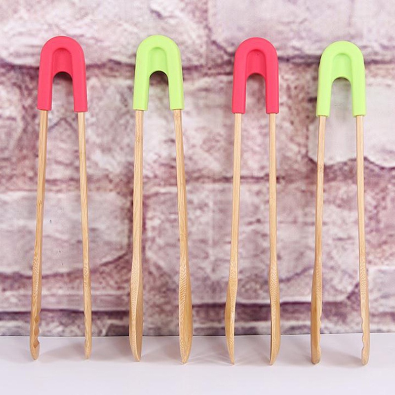 Kẹp Gắp Đồ Nướng BBQ Bằng Gỗ Tre