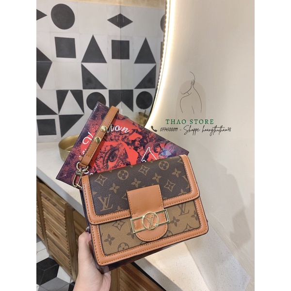 TÚI CHỨ LLLL SIZE 20,25 2 dây kèm hình thật