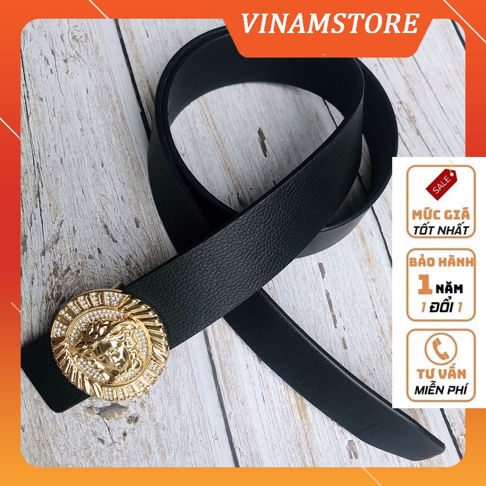 Thắt lưng versacee nam dây lưng nam vc bảo hành 12 tháng vinamstore