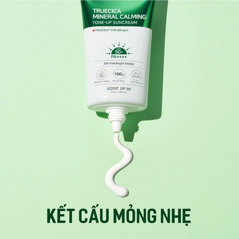 Kem Chống Nắng Some By Mi Truecica Mineral 100 Calming Suncream SPF50+/PA+++ 50ml