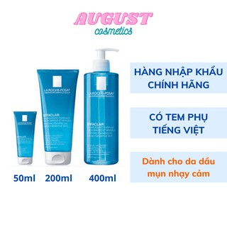[CHÍNH HÃNG] Sữa Rửa Mặt La Roche Posay cho da dầu mụn Effaclar Purifying Foaming Gel