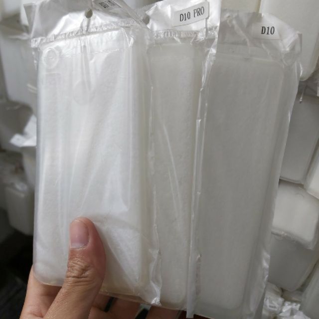 Bộ 3 chiếc ốp silicon htc D10 PRO trong suốt (loại A)