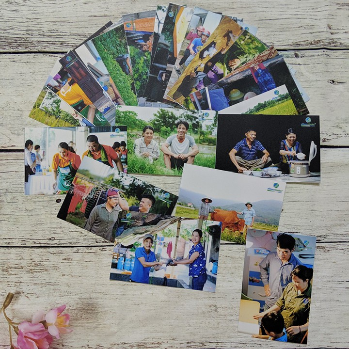 Combo in ảnh 9x12 ép lụa uv - In ép chống phai màu