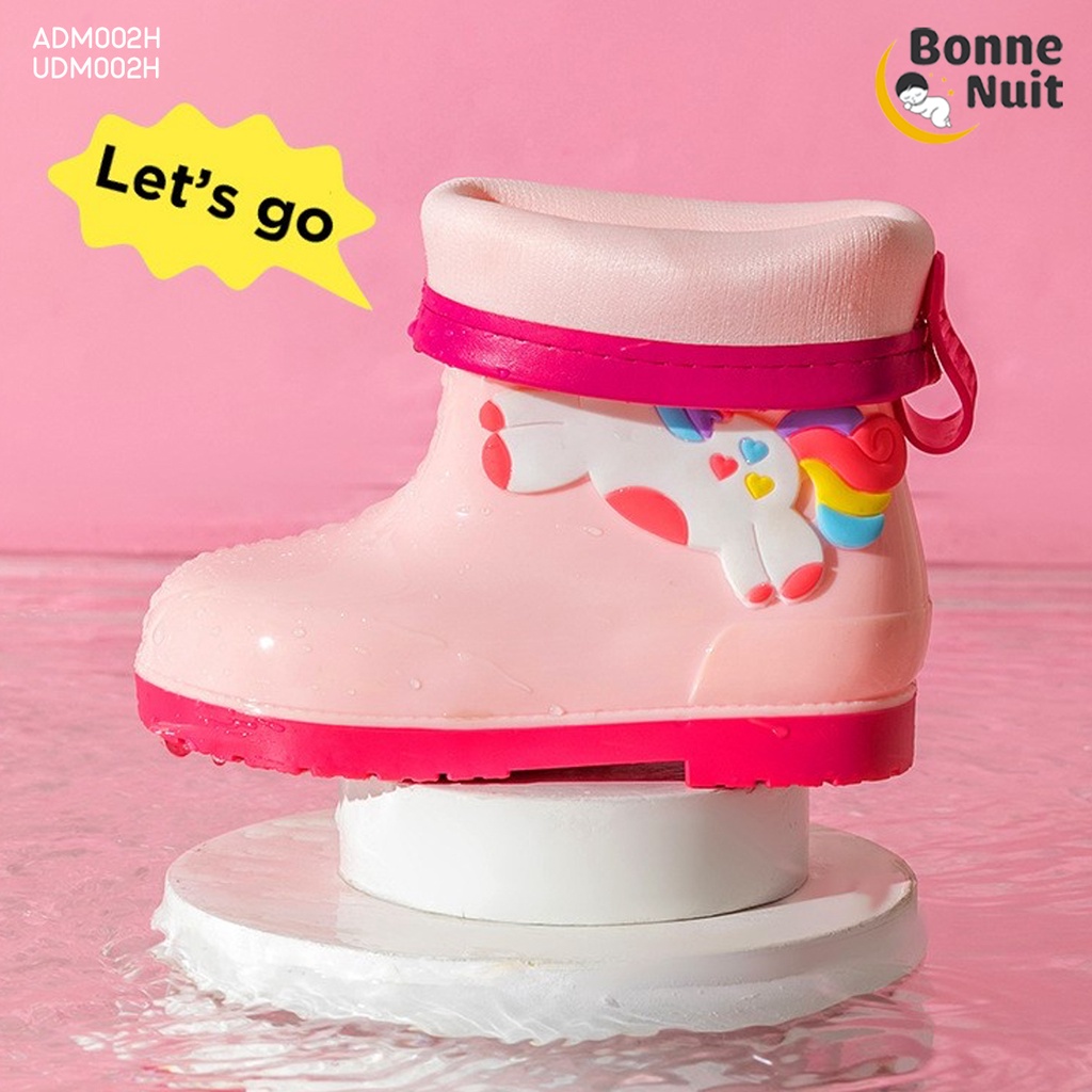 Ủng đi mưa gấu Bear trendy, siêu mềm và chống trượt cho bé