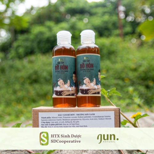 Dầu tắm Bồ hòn - Trường Sơn Xanh 100ml
