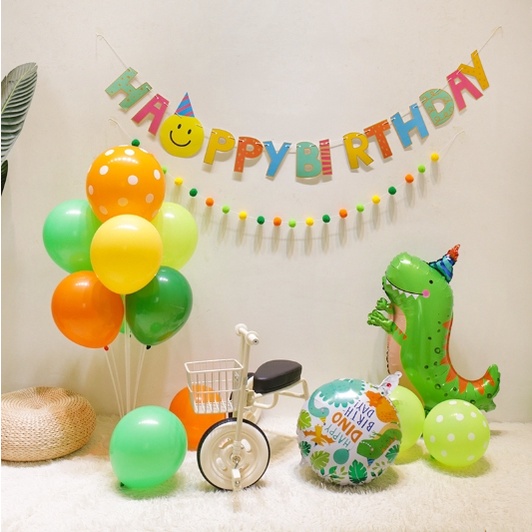 Dây HAPPY BIRTHDAY chủ đề hoạt hình mẫu mới 2022