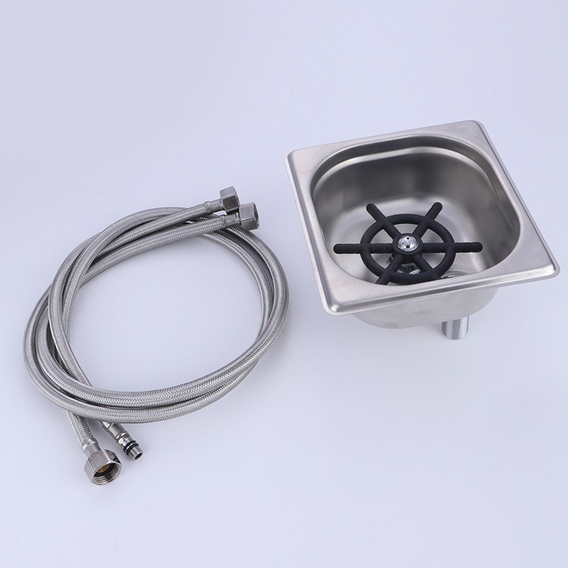 Dụng Cụ Rửa Ly Tự Động Bằng Thép Không Gỉ Cho Nhà Bếp