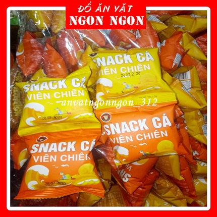 20 Gói Snack Cá Viên Chiên Bim Bim Ngon Giá Rẻ Hấp Dẫn Cho Mọi Người