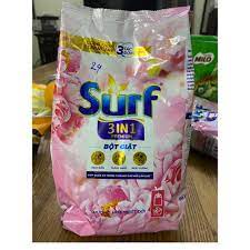 Bột giặt surf 3 tác động Surf 3in1 Premium Hương Hoa Nhiệt Đới 720g