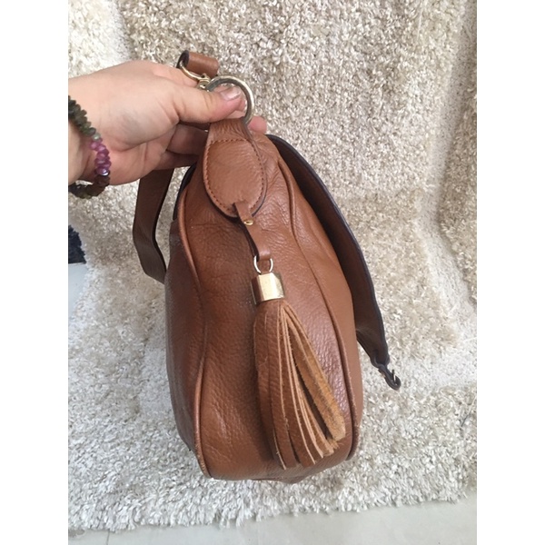 Túi si y hình da thật hàng đã qua sử dụng