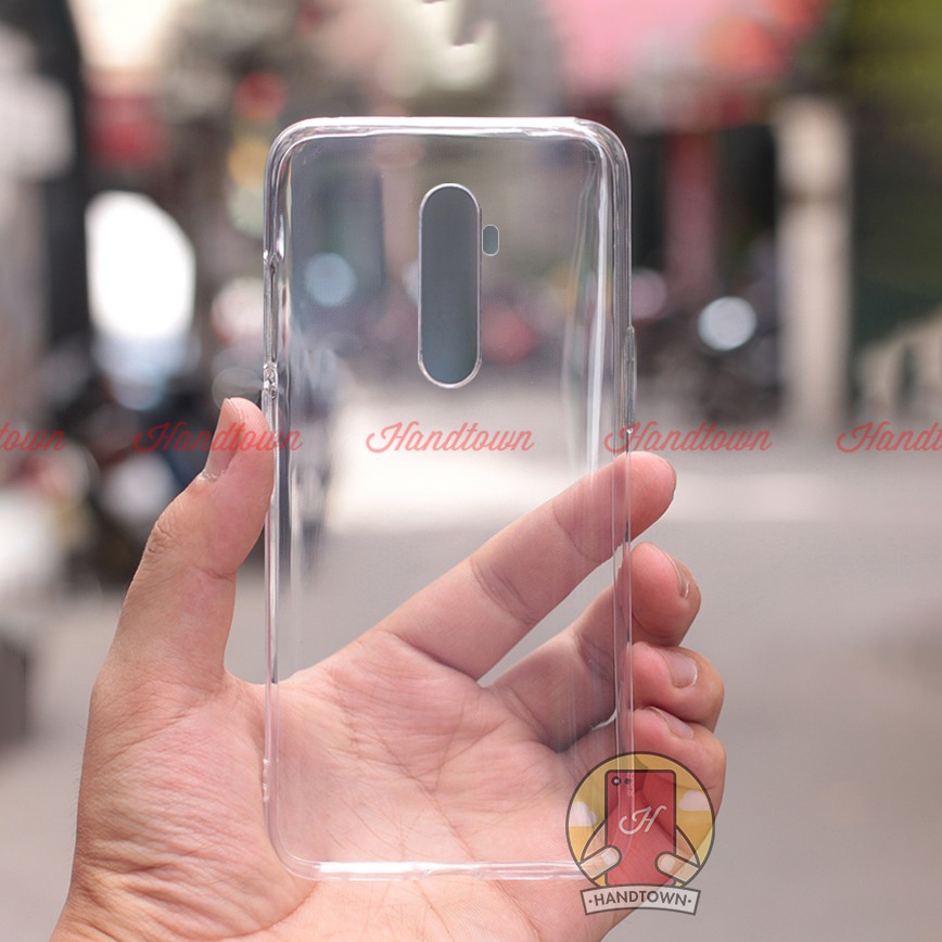 Ốp lưng Oppo Reno ACE silicon dẻo đen và trong suốt cao cấp