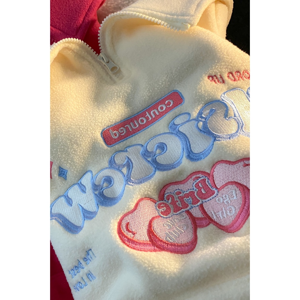 [Hàng Order] Áo Polo MsicrcW có cổ ULzzang form rộng dài tay dày dặn Unisex mới nhất thu đông 2021 OR028 | BigBuy360 - bigbuy360.vn