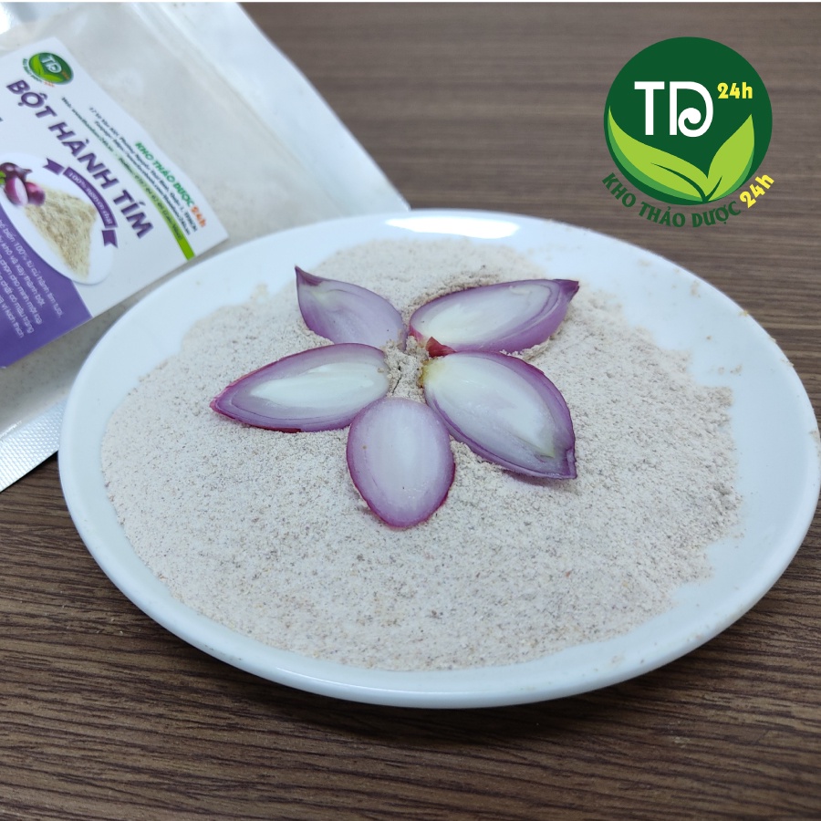 Bột hành tím nguyên chất tự nhiên, gia vị thơm ngon cho các món ăn, tiện lợi, bảo quản được lâu | Kho Thảo Dược 24h