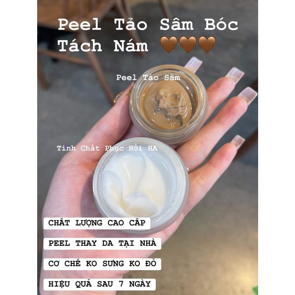 Peel da tảo sâm Meea Organic