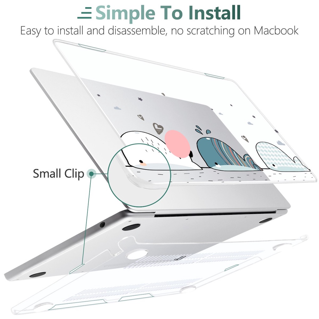 Ốp BATIANDA thích hợp cho 2022 MacBook Pro Air M2 M1 A2681 A2338 A2337 Air11 12 13 A2179 A1932 A1466 Pro 13/14/15/16 M1