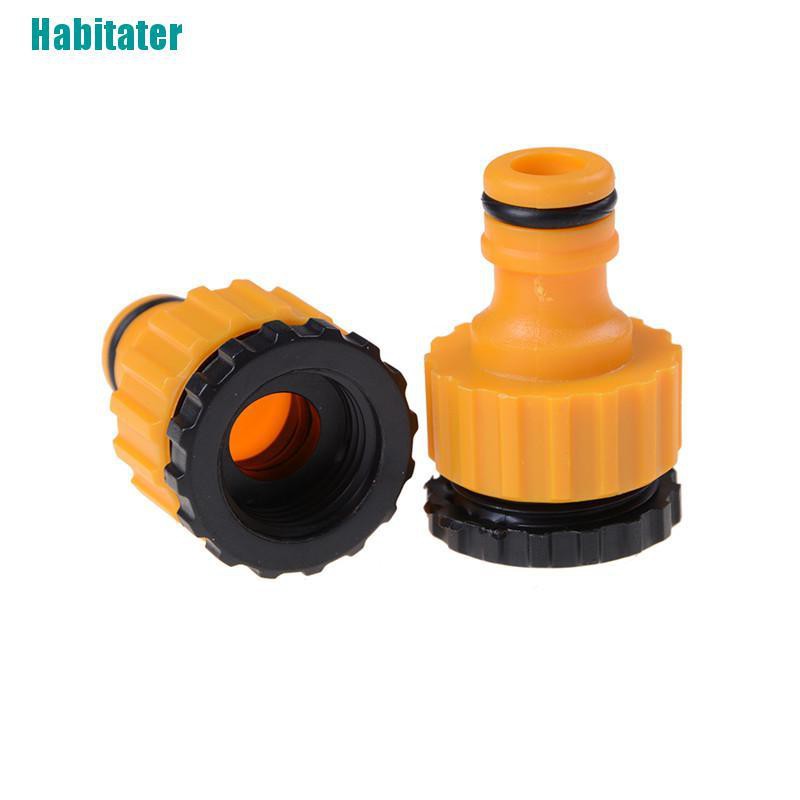 Set 5 Đầu Nối Ống Nước Tưới Vườn Chất Liệu ABS Kích Thước 1 / 2 &quot;