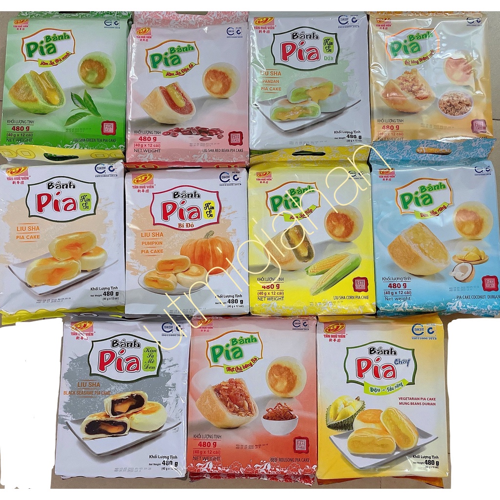 Bánh Pía Kim Sa Tân Huê Viên 🥮🥮🥮 Đặc Sản Sóc Trăng