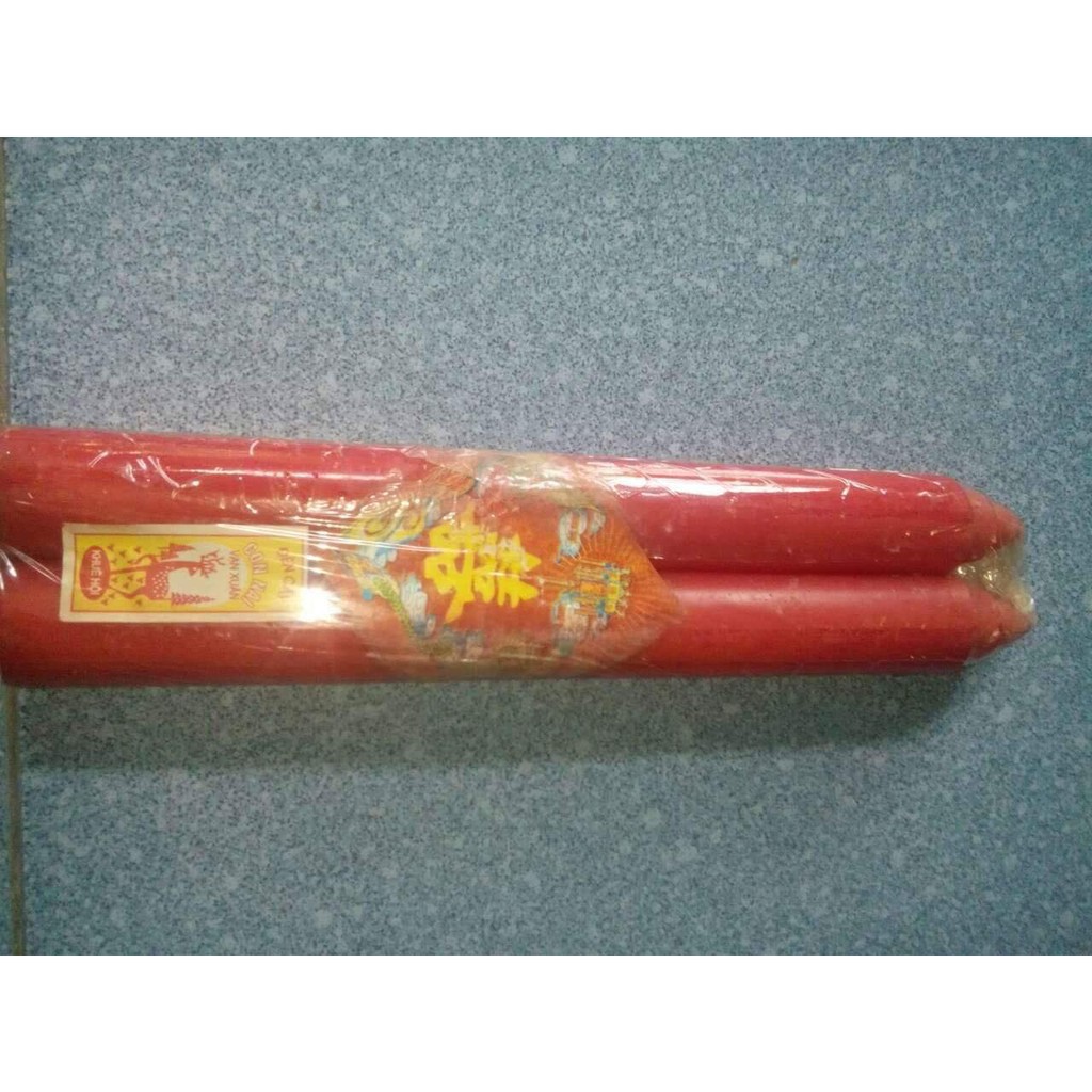 2 cây nến to đại dài 25cm