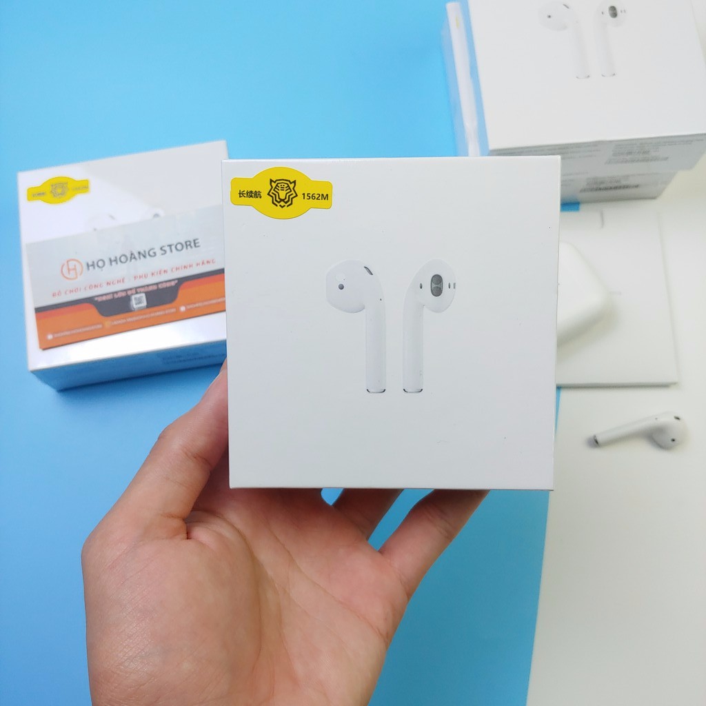 [Airpods 2 Hổ Vằn] Tai nghe Louda 1562M không dây thế hệ thứ 2 - Đổi tên, định vị, cảm biến hồng ngoại