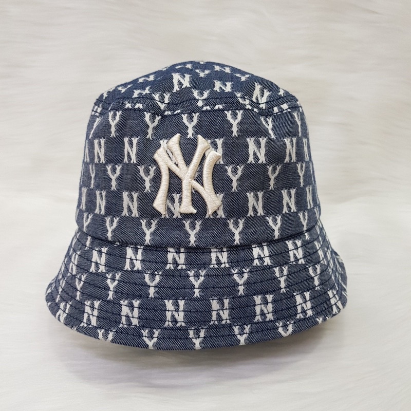 NÓN BUCKET MLB MONOGRAM NY CHÍNH HÃNG