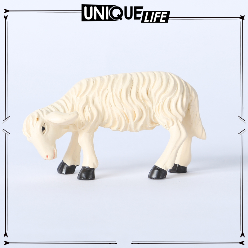 6 Mô Hình Cừu Trang Trí Nhà Búp Bê Ngoài Trời