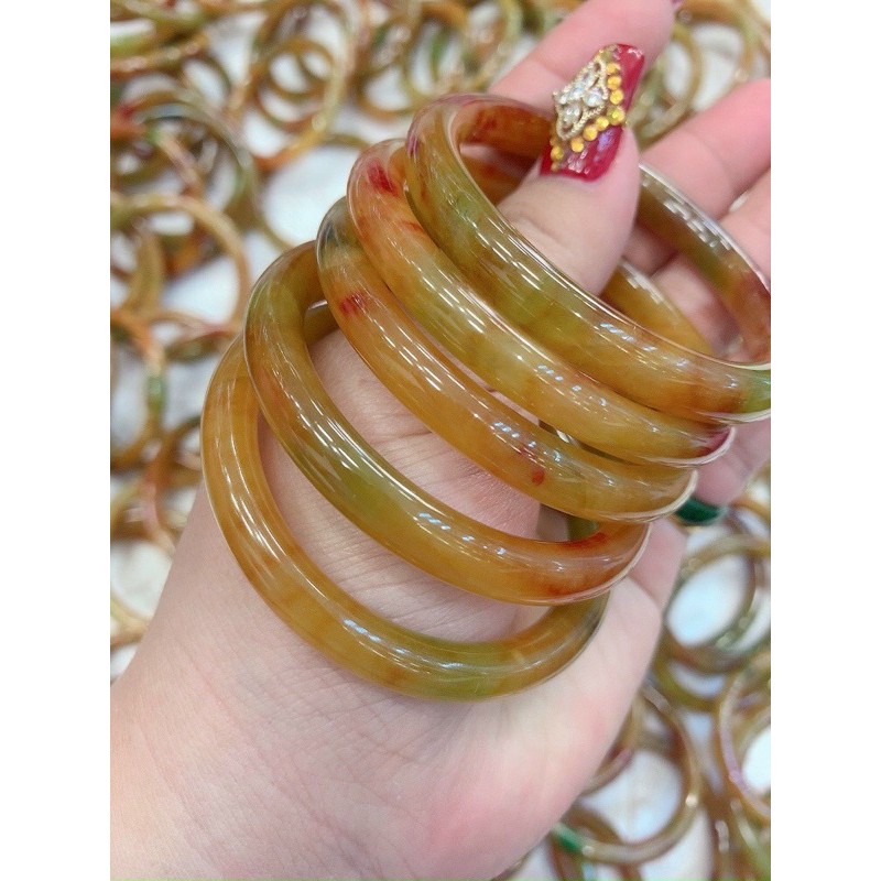 vòng tay bản liền tứ quý thiên nhiên
