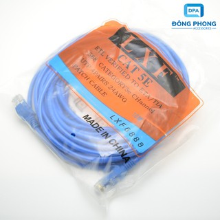 Cáp Mạng 2 Đầu Bấm Sẵn LXF Tốc Độ CAT 5E