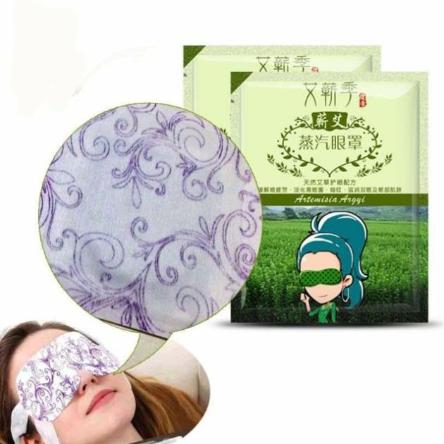 Mặt nạ ngải cứu đắp mặt giúp giảm mỏi mắt thâm quầng mất ngủ - lucy store thiết bị vật tư spa